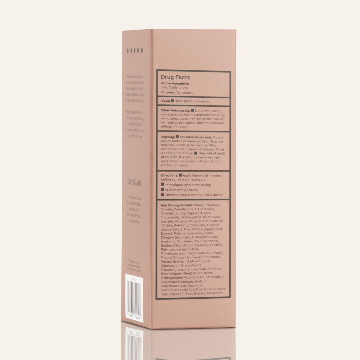 DIME Beauty Tinted Glow Wonderscreen SPF 30 - Mineral Tinted Moisturizer for Face with 19% Zinc Oxide, Skin-Enhancing Tone-Evening Sunscreen, Glow-Enhancing Tint, Vegan, Cruelty-Free, 50 g