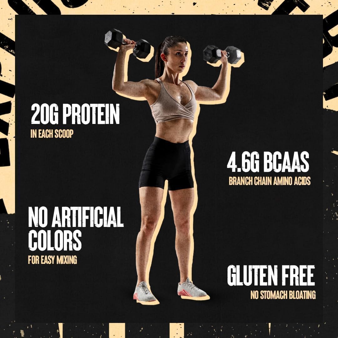 Animal 100% Whey Protein Powder, 20G High Protein | Vanilla 4LB