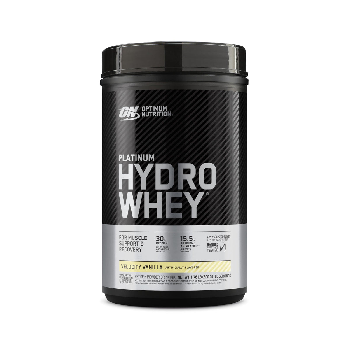Optimum Nutrition Platinum Hydrowhey Protein Powder, Turbo Chocolate, 3.6LB