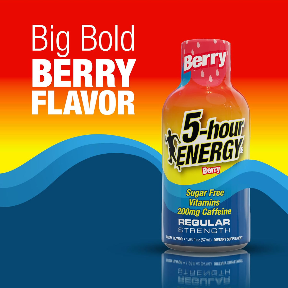 5-hour ENERGY BERRY Flavor, 30 Count, Regular Strength Energy Shot