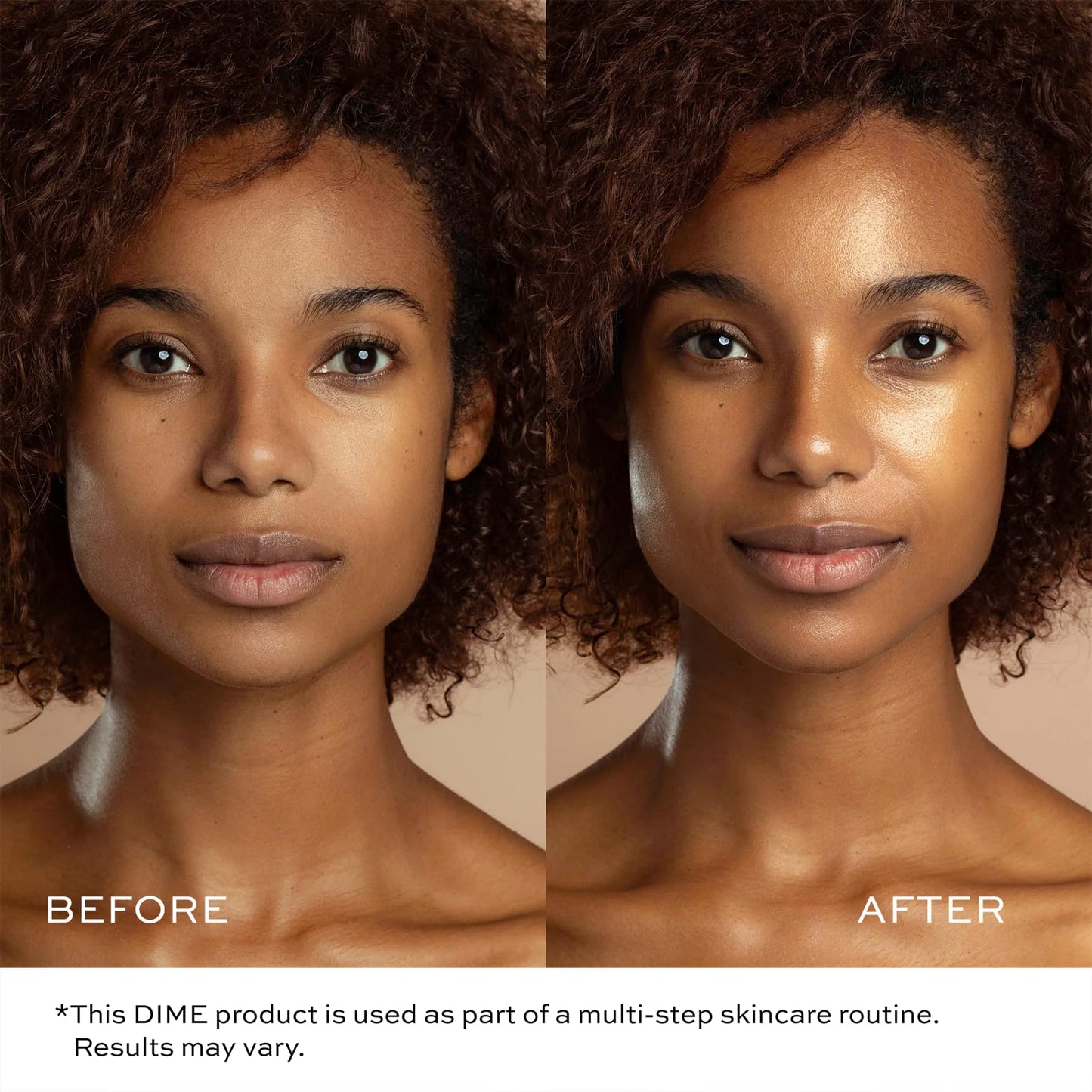 DIME Beauty Tinted Glow Wonderscreen SPF 30 - Mineral Tinted Moisturizer for Face with 19% Zinc Oxide, Skin-Enhancing Tone-Evening Sunscreen, Glow-Enhancing Tint, Vegan, Cruelty-Free, 50 g