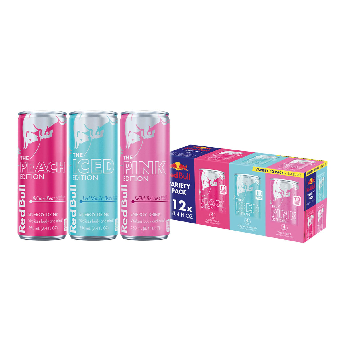 Red Bull Energy Drink, Tropical, Yellow Edition