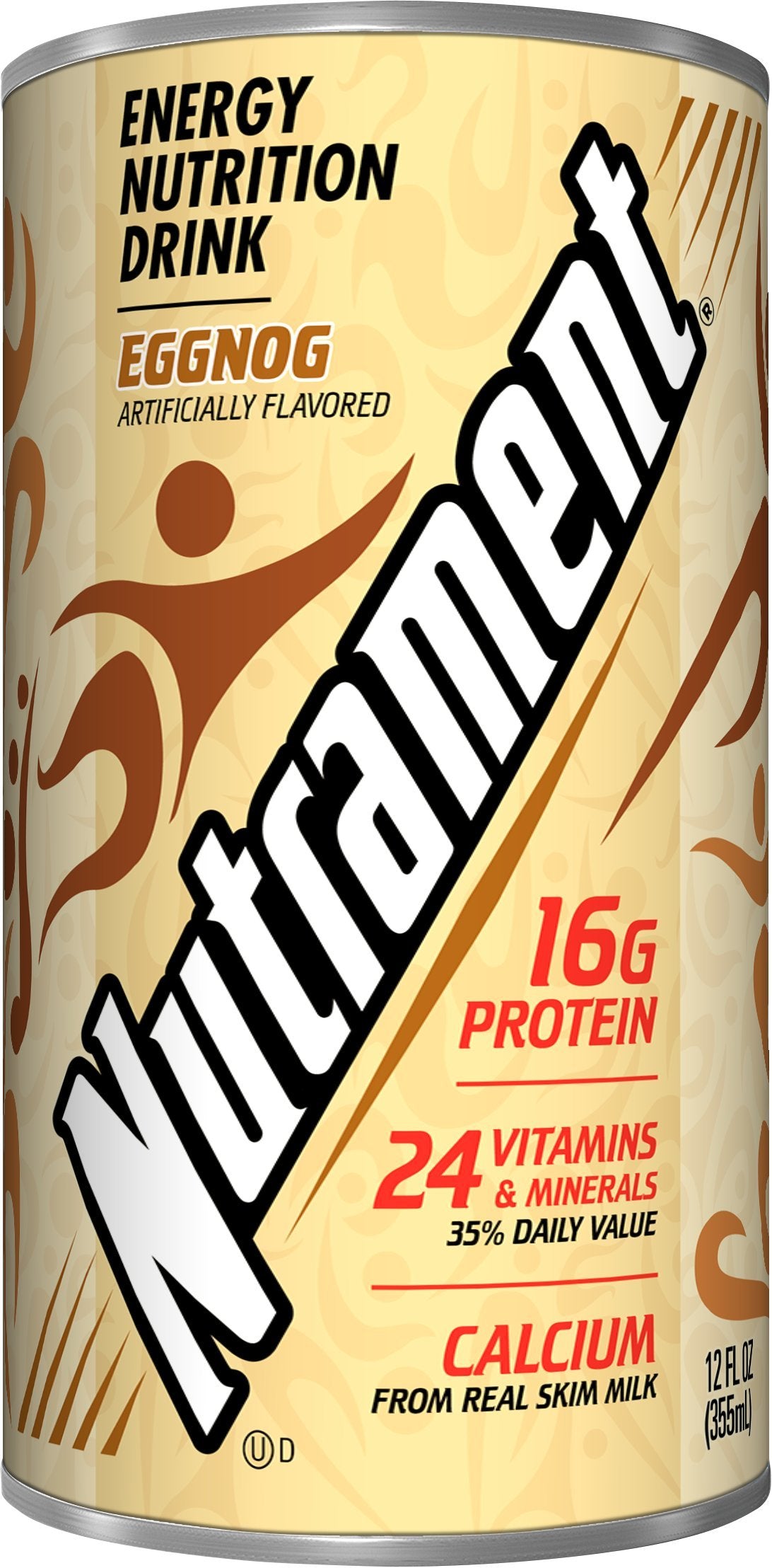 Nutrament Nutritional Drink, Vanilla, 12 Ounce (Pack of 12)