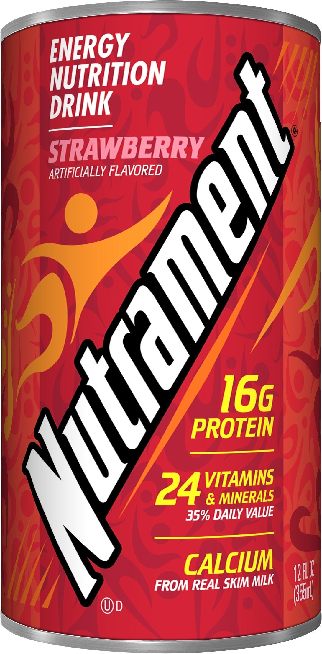 Nutrament Nutritional Drink, Vanilla, 12 Ounce (Pack of 12)