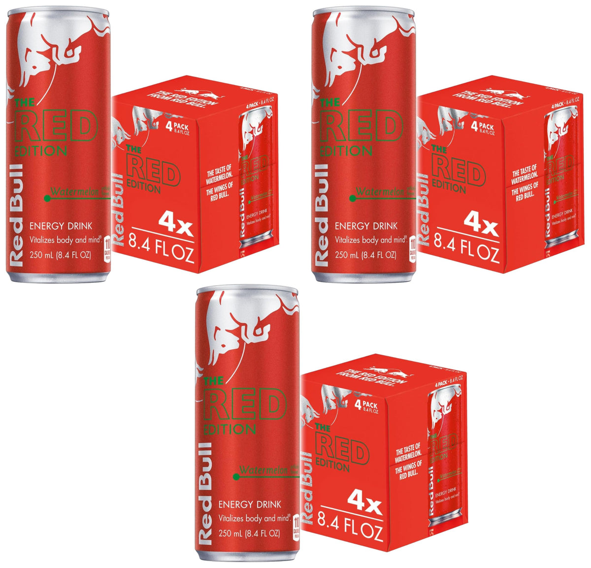 Red Bull Energy Drink, Tropical, Yellow Edition