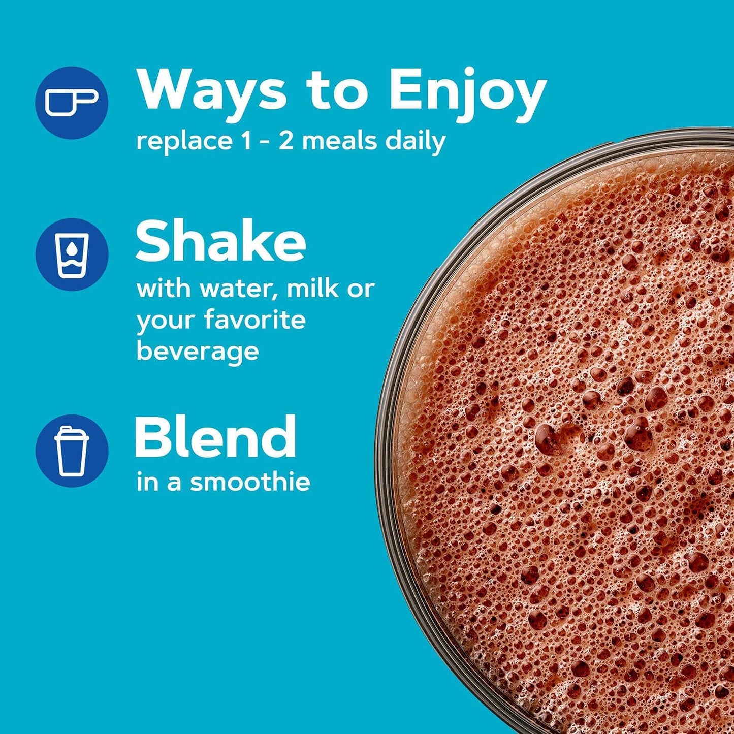 GNC Total Lean Shake 25, Rich Chocolate, Zero Added Sugar, 16 Servings | High-Protein Meal Replacement Shake with Essential Vitamins and Minerals, Supports Weight Management and a Healthy Metabolism