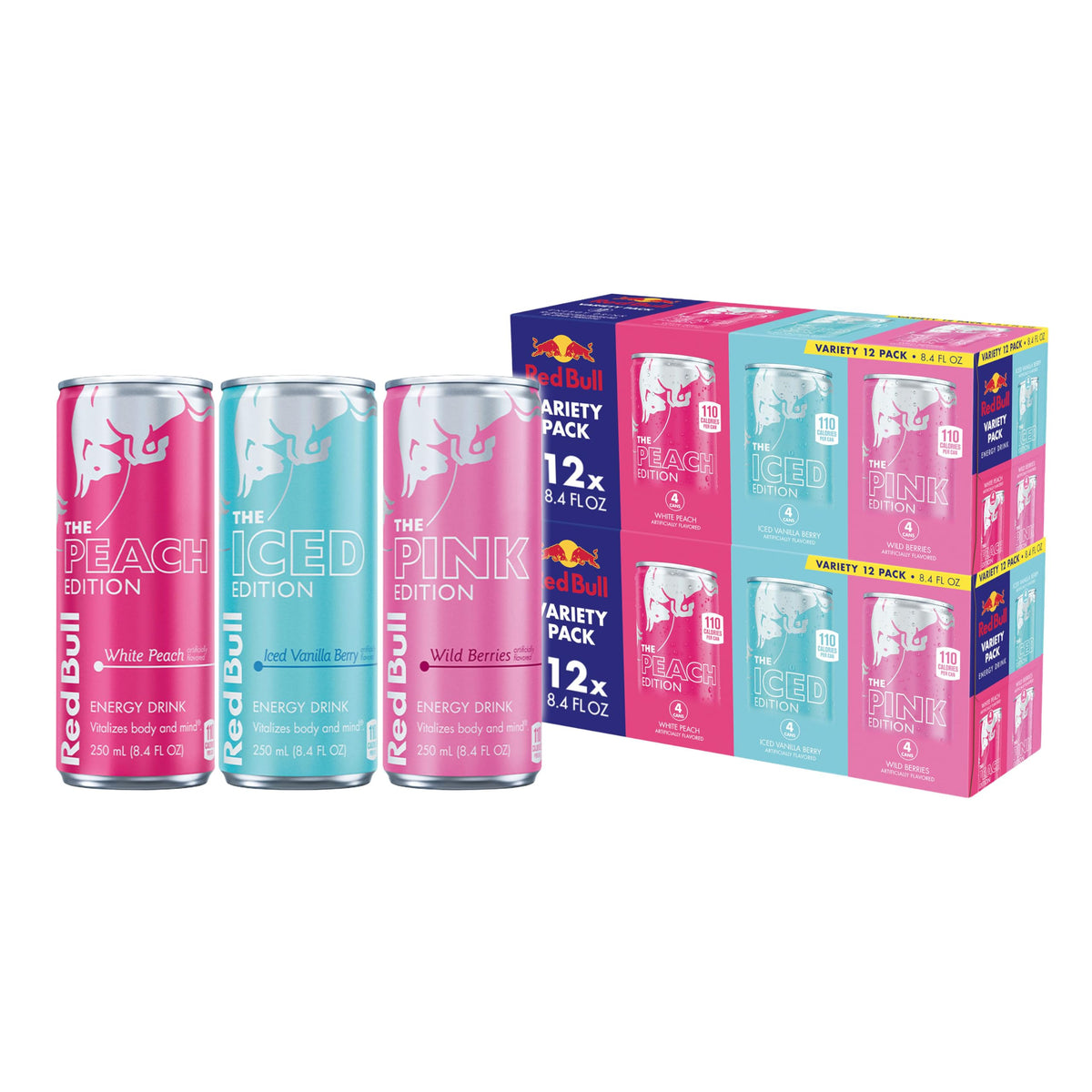 Red Bull Energy Drink, Tropical, Yellow Edition